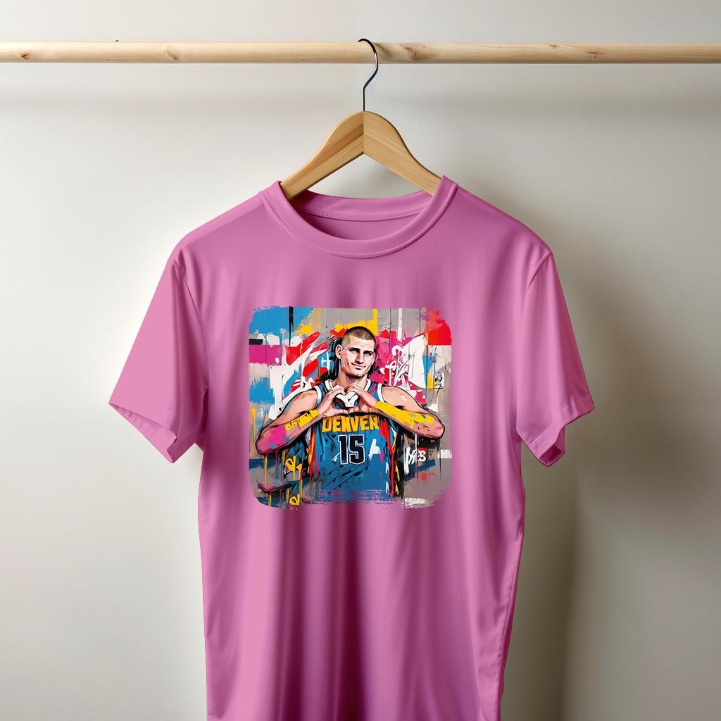 Camiseta Majica sa štampanim printom Cam 497, Muška, Orhideja