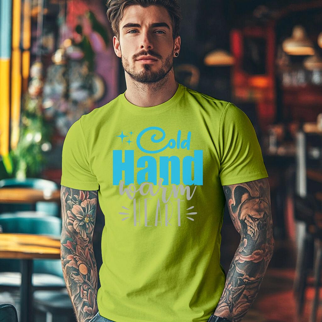 Camiseta Majica sa štampanim printom Cam 756, Muška, Limeta