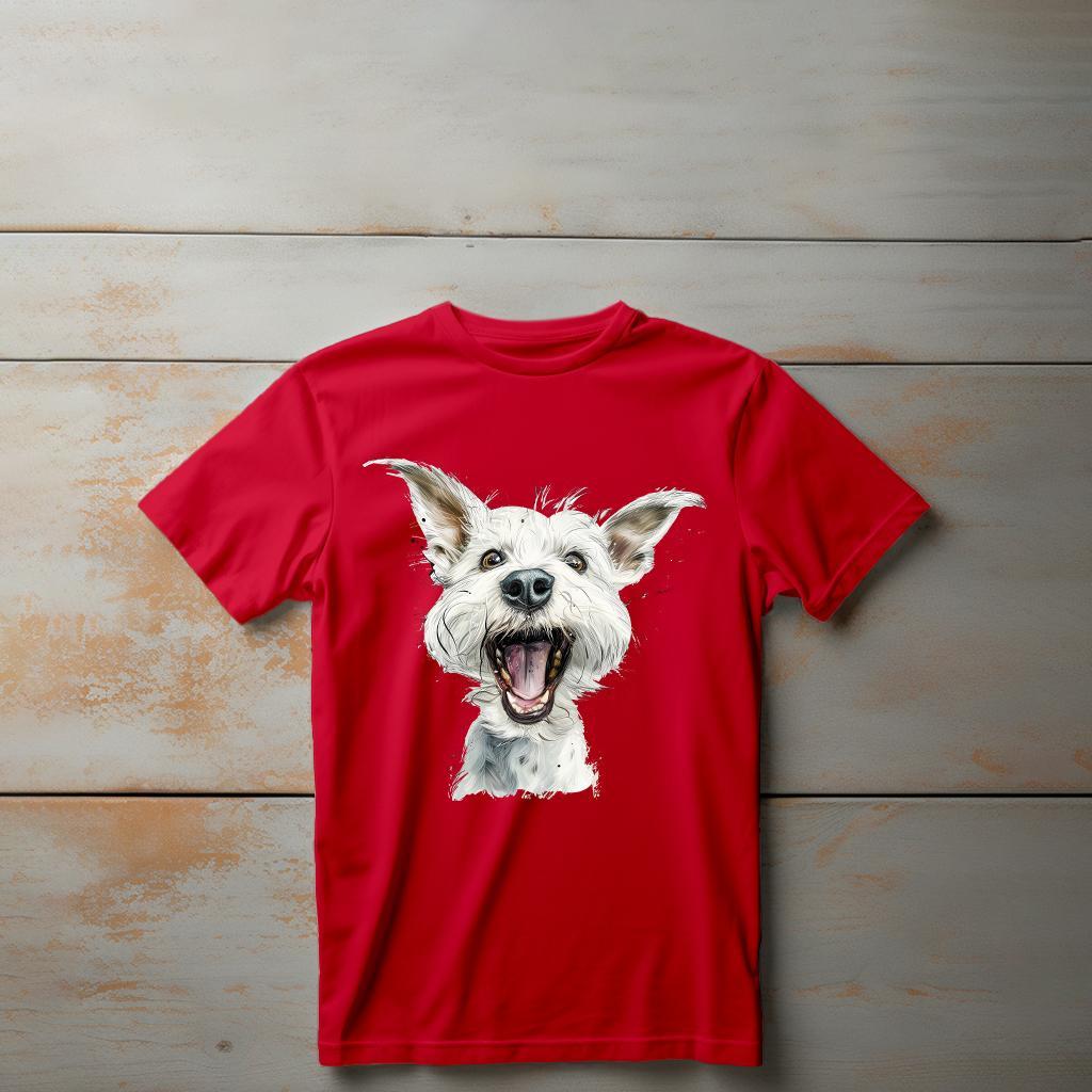 Camiseta Majica sa štampanim printom Cam 575, Dečija, Crvena