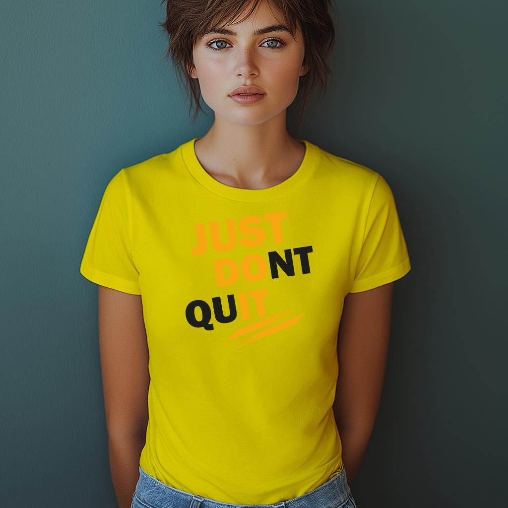 Camiseta Majica sa štampanim printom Cam 481, Ženska, Žuta