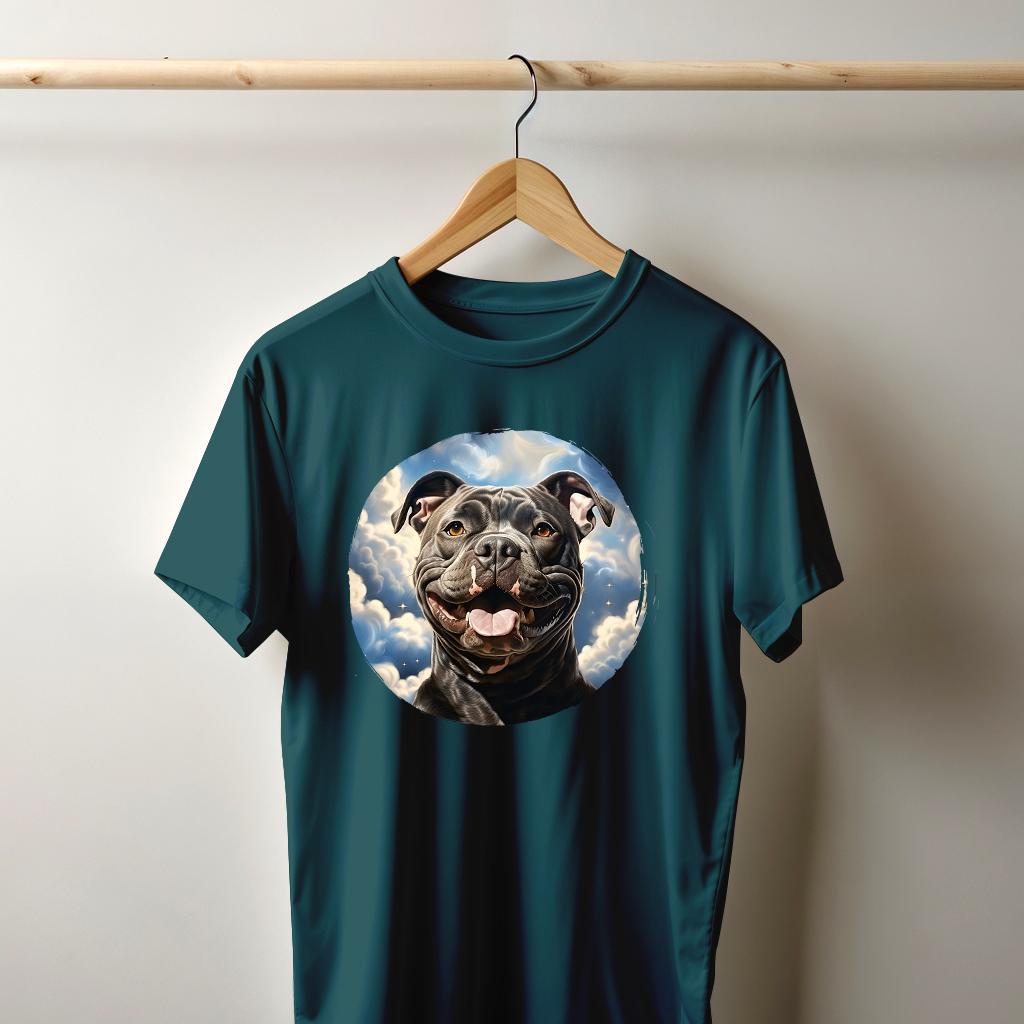 Camiseta Majica sa štampanim printom Cam 569, Muška, Petrolej