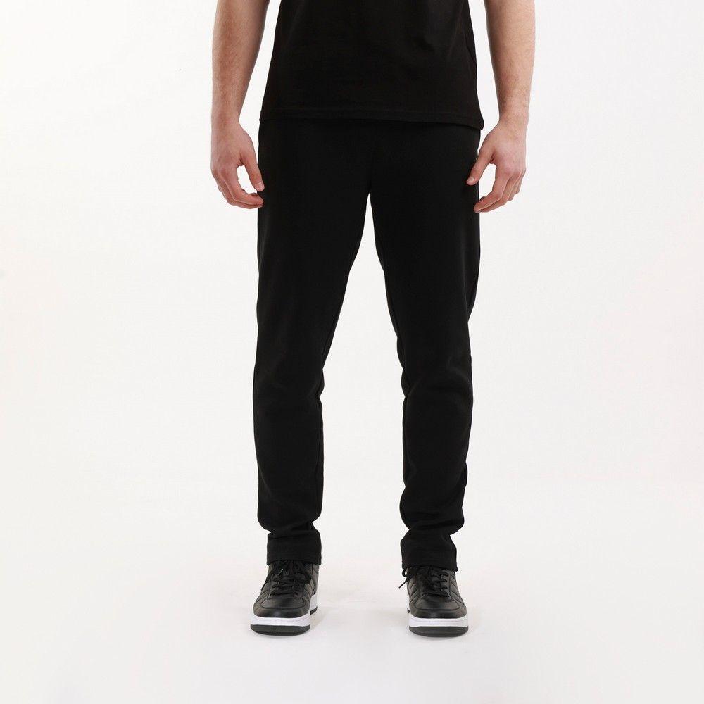 Lotto Muški donji deo trenerke l'onda open pants, Crni