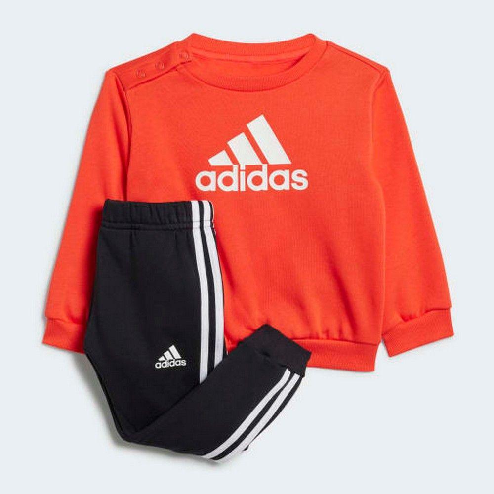 Adidas Trenerka za bebe Badge of sport jogger set, Narandžasto-crna