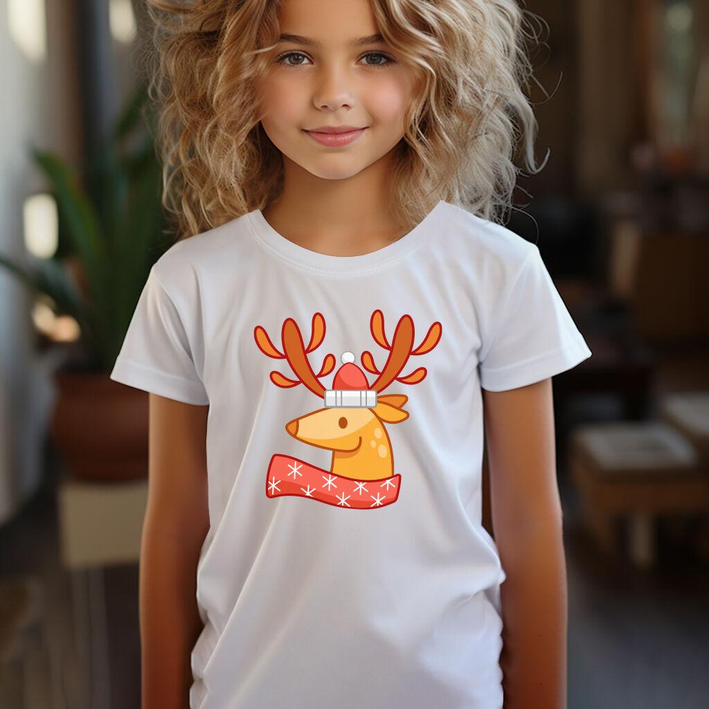 Camiseta Majica sa štampanim printom Cam 757, Dečija, Bela