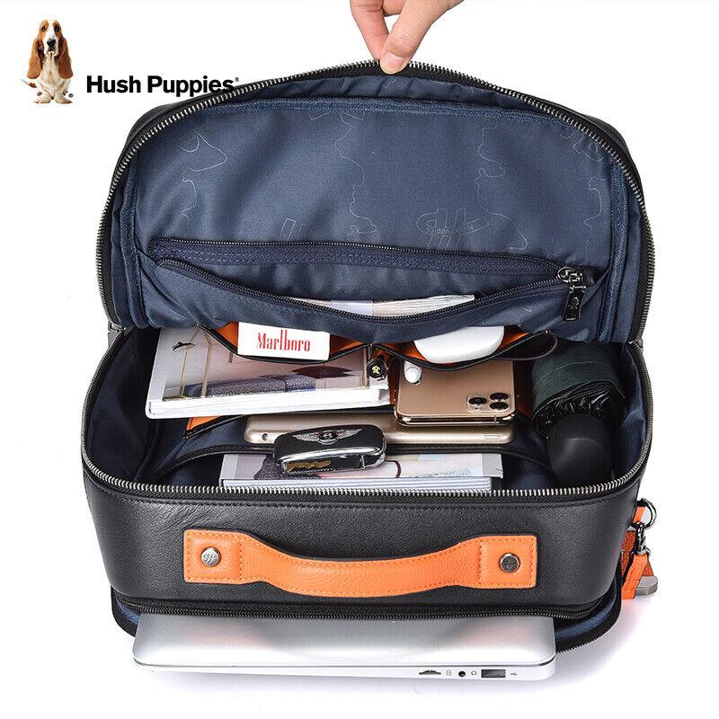 Hush Puppies Muški ranac za laptop, 14"; Crni