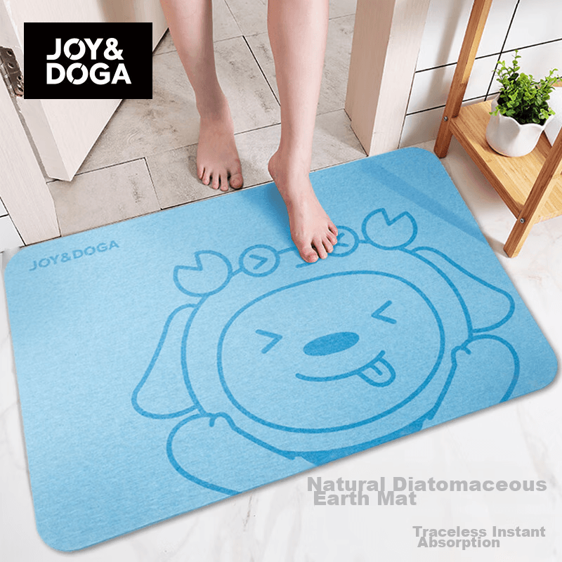 Joy&Doga Prostirka za kupatilo, 40x60cm, Plava