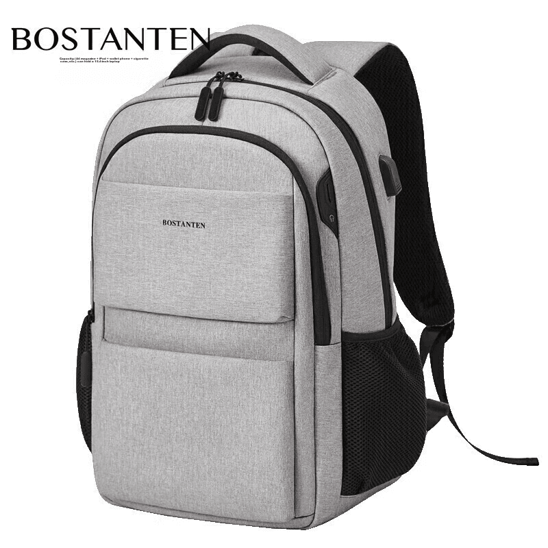 Bostanten Muški ranac za laptop, 15.6", Sivi