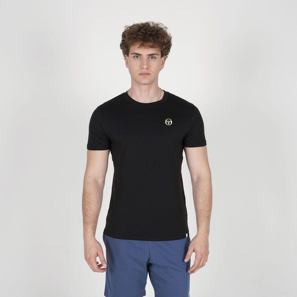 Sergio Tacchini Muška majica kratkih rukava Chiaro, Crna