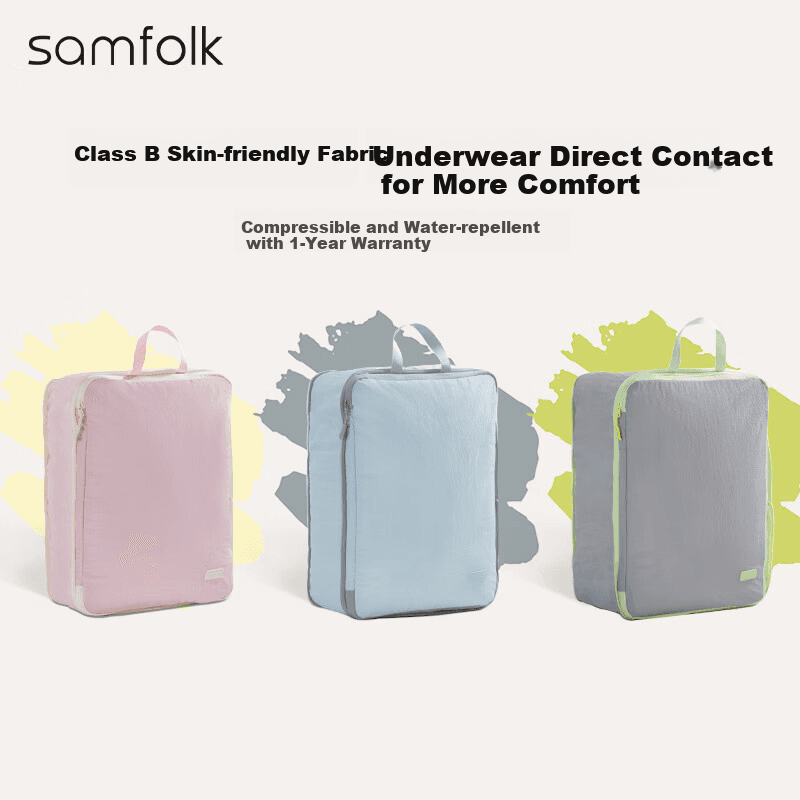 Samfolk Organizator za kofer, 30x40x11cm, Sivi
