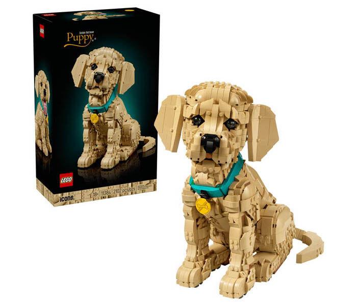Ikone štenaca Lego zlatnog retrivera 18+