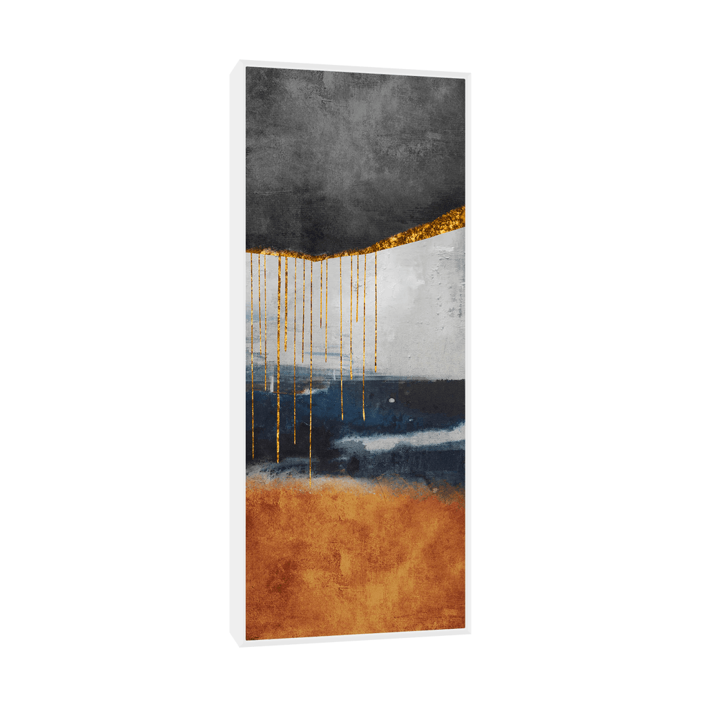 Canvas Slika na platnu Prostranstvo II, Sa ramom, 60 x 150 cm, Beli