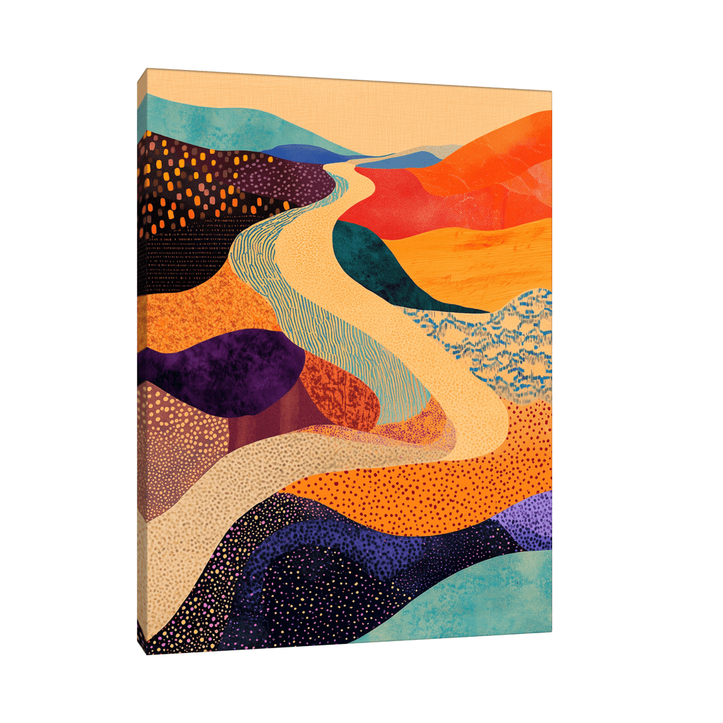 Canvas Slika na platnu Daleki put, Bez rama, 30 x 40 cm