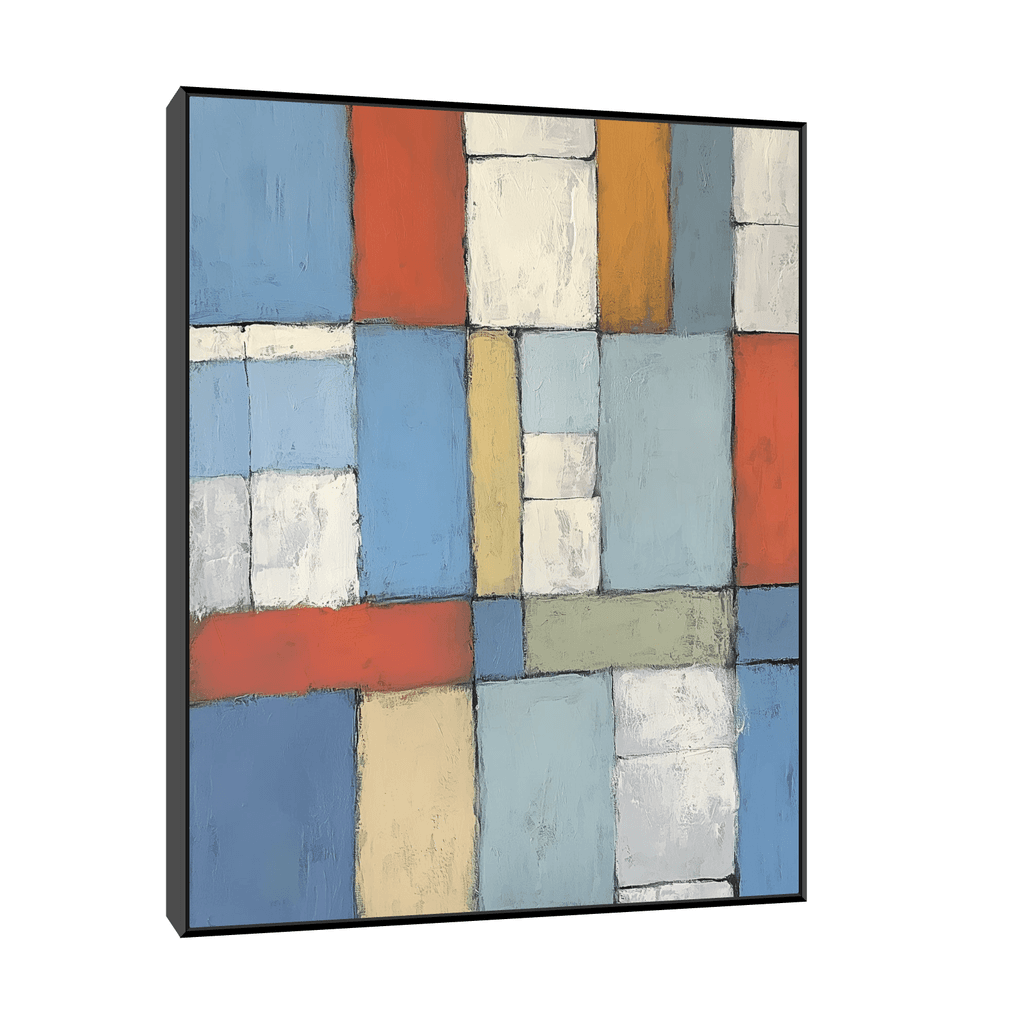 Canvas Slika na platnu Scena Sa ramom, 40 x 50 cm, Crni
