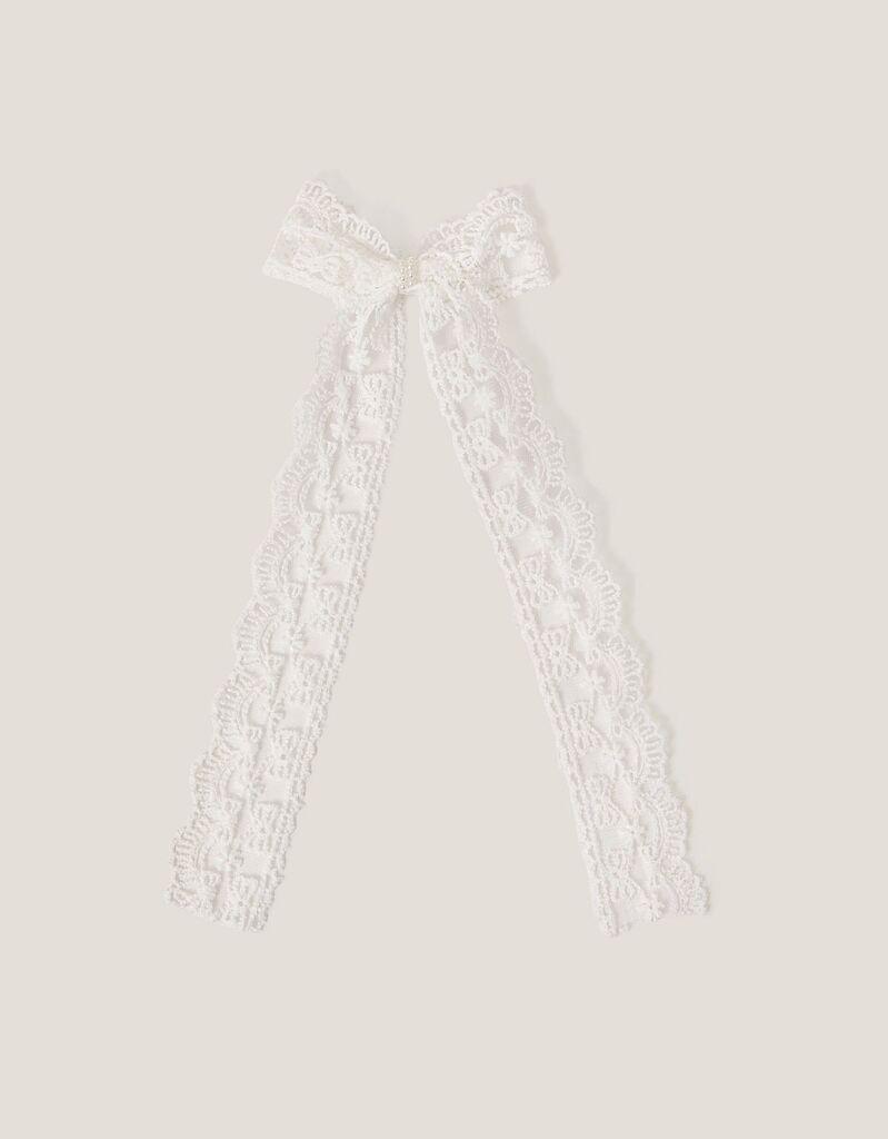 Monsoon Mašna za kosu za devojčice, Bela