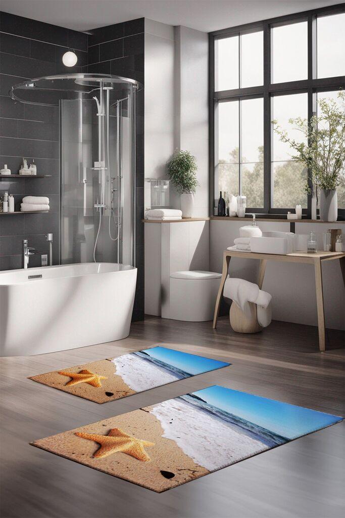 L'essentiel Maison Set Podloga za kupatilo CT-5112, Šareni