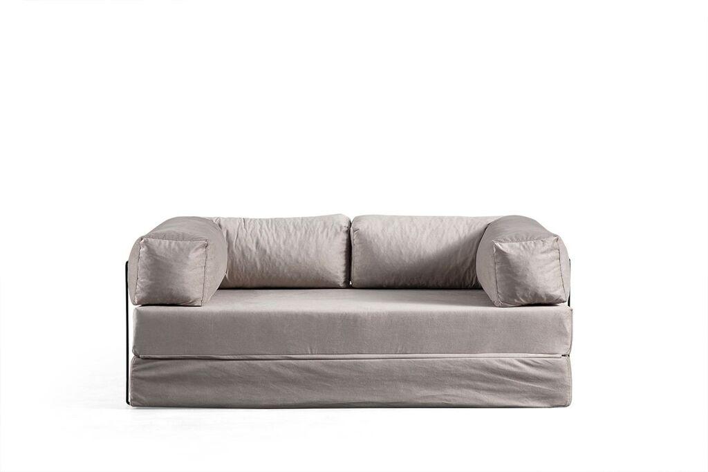 Atelier del Sofa Dvosed Via Con, 200x100x 80 cm,  Svetlosiva