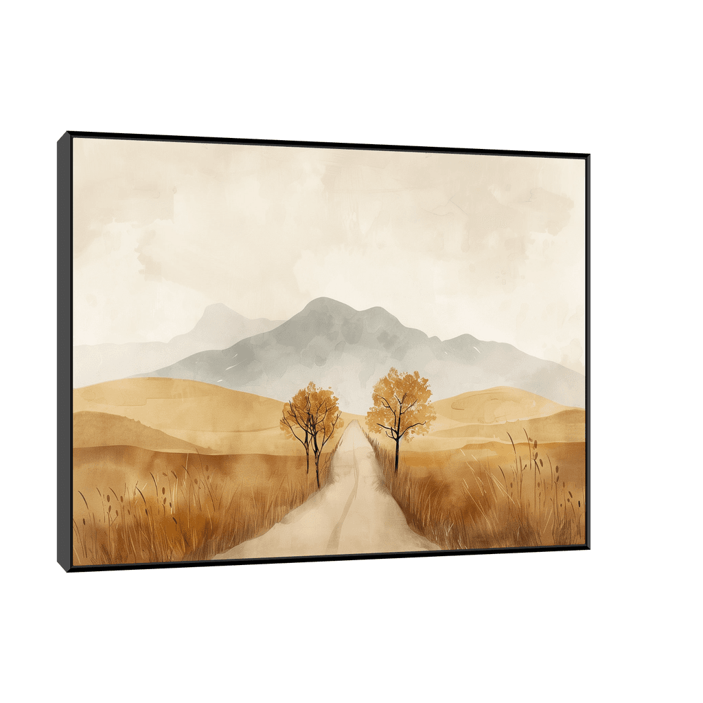 Canvas Slika na platnu Na putu kući III 80x60cm, Sa ramom, Crni