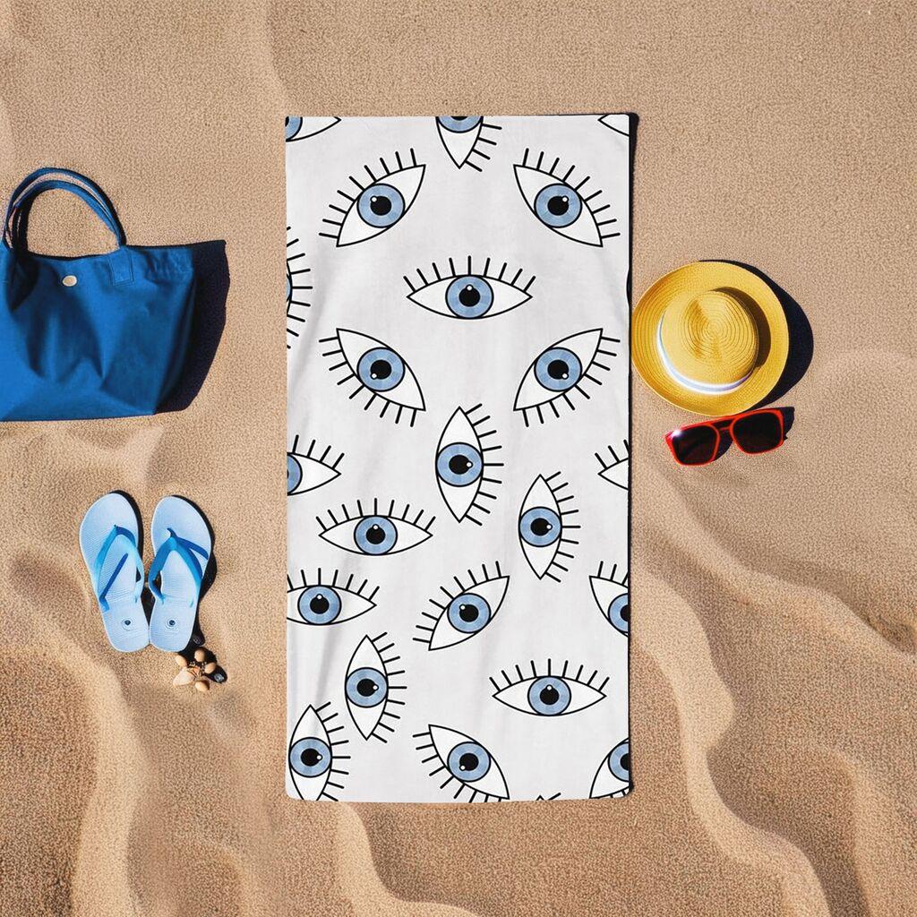 L'essentiel Maison Peškir za plažu Blue Eyes, 75x150 cm, Beli