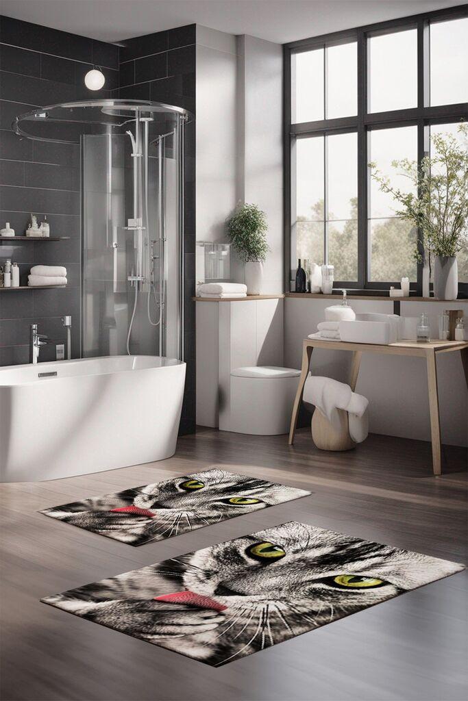 L'essentiel Maison Set Podloga za kupatilo CT-5107, Šareni