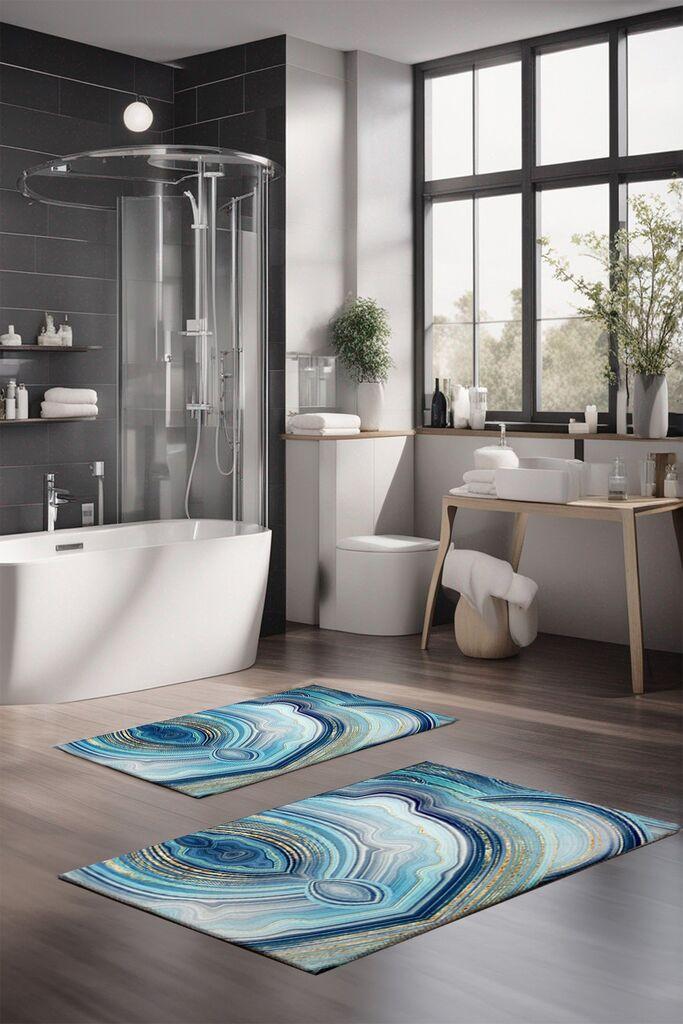 L'essentiel Maison Set Podloga za kupatilo CT-5026, Šarena