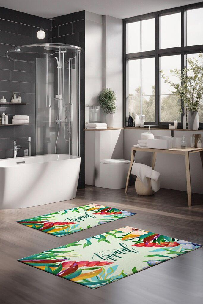 L'essentiel Maison Set Podloga za kupatilo CT-5306, Šareni