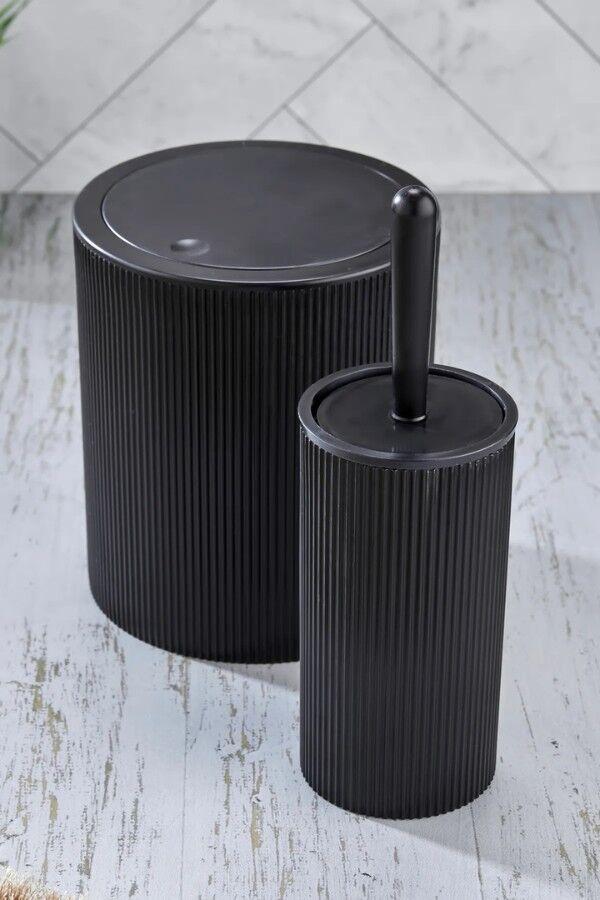 L'essentiel Maison Set dodataka za kupatilo PZR-062, Crni