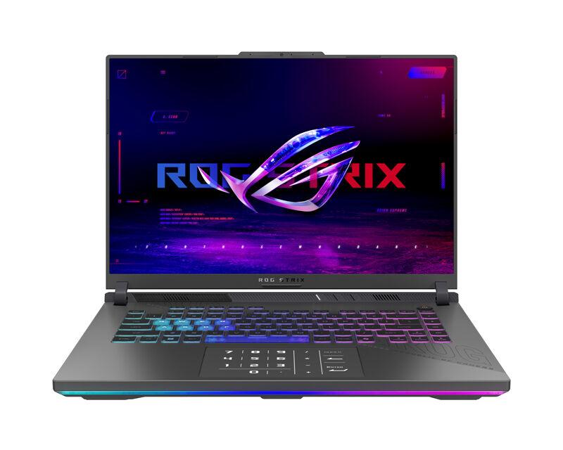 Asus Gaming laptop ROG Strix G16 G614PR-RV022W, 16" FHD+, Ryzen 9 8940HX, 32GB, SSD, 1TB, GeForce RTX 5070 Ti, Win11 Home, Laptop + ranac, Tamnosivi
