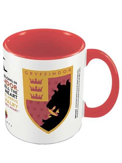 Šolja Harry Potter, Gryffindor House Pride, Belo-crvena