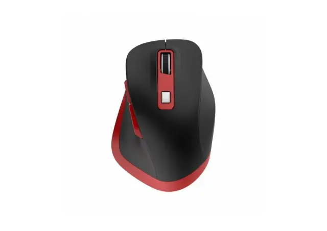 Omega Bežični miš OMC526RWBR, Bežični, 2400 DPI, Crveno-crni