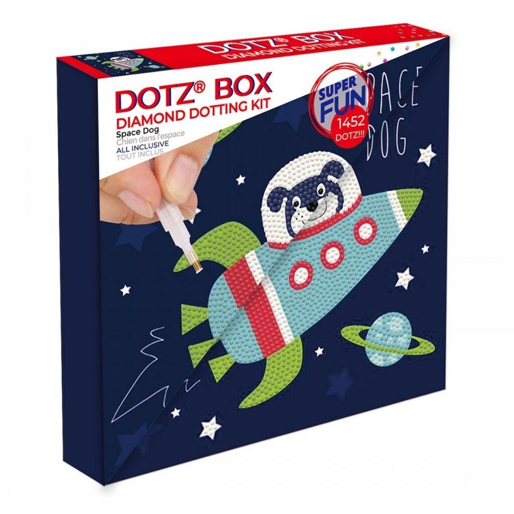 Diamond Dotz Dijamantski mozaik Space Dog, 22x22cm