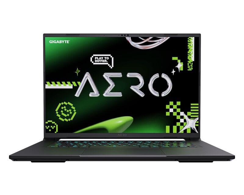 Gigabyte Gaming laptop AERO X16 1VH 16" QHD+ 165Hz, 300nits Ryzen AI 7 350 16GB, 1TB SSD, GeForce RTX 5060 8GB, Backlit Win11Home, Sivi