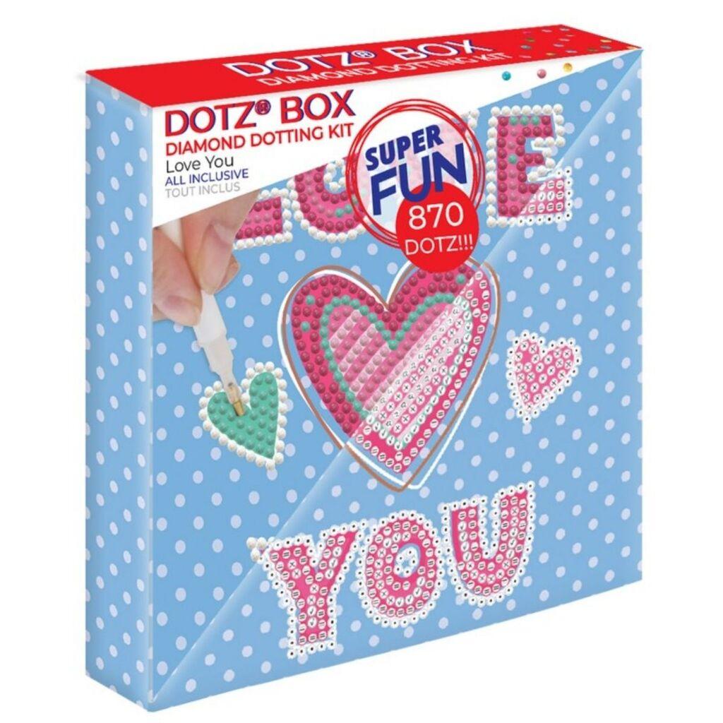 Diamond Dotz Dijamantski mozaik Love, 15x15cm