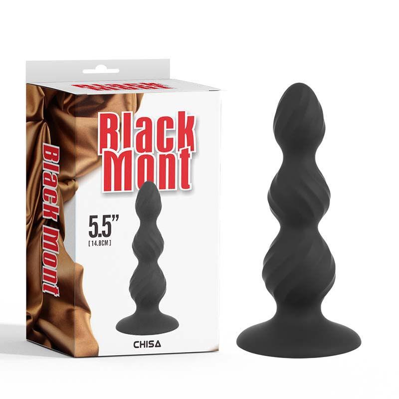 Analni dildo Black Mont, 15cm, Crni