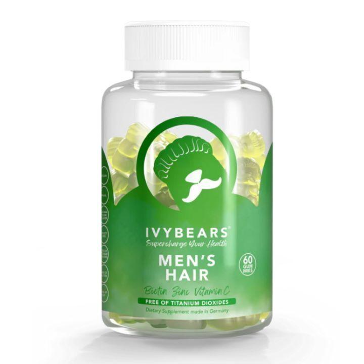 Ivy Bears Vitamin Men'S Hair, 60 gumenih medvedića