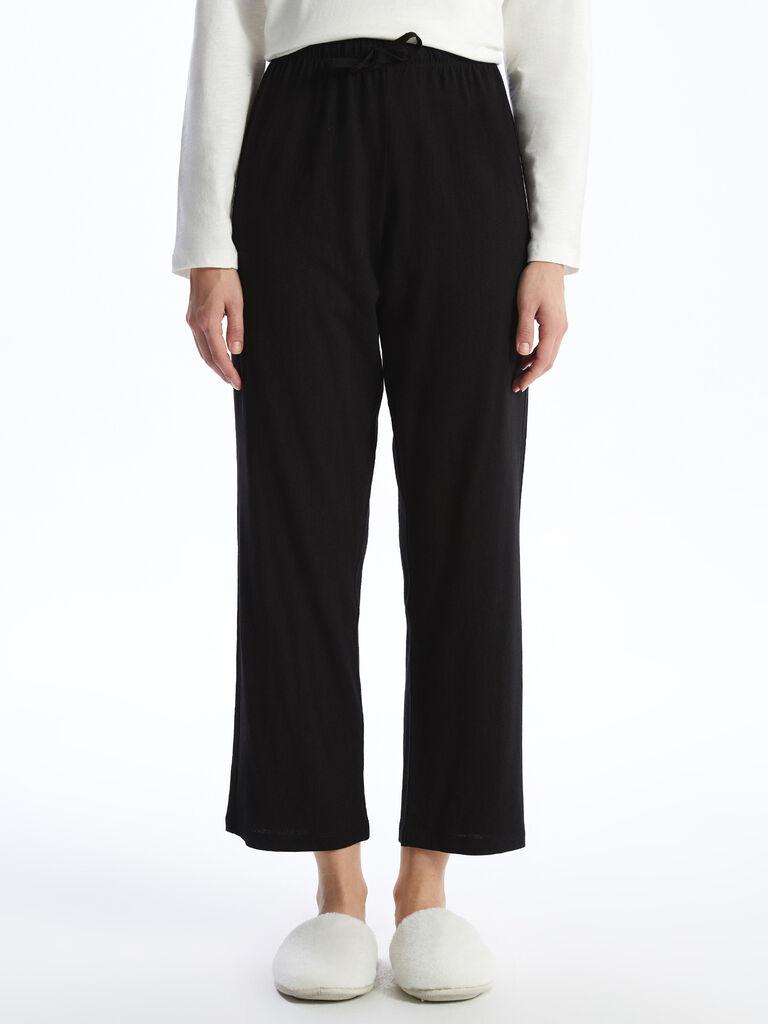 LC Waikiki Ženski donji deo pidžame W51717Z8-CVL, Crni