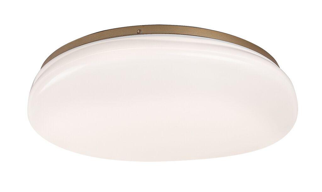 Rabalux Plafonjera Caliope, IP44, LED 24W, 4000K, 41x40cm, Zlatno - bela