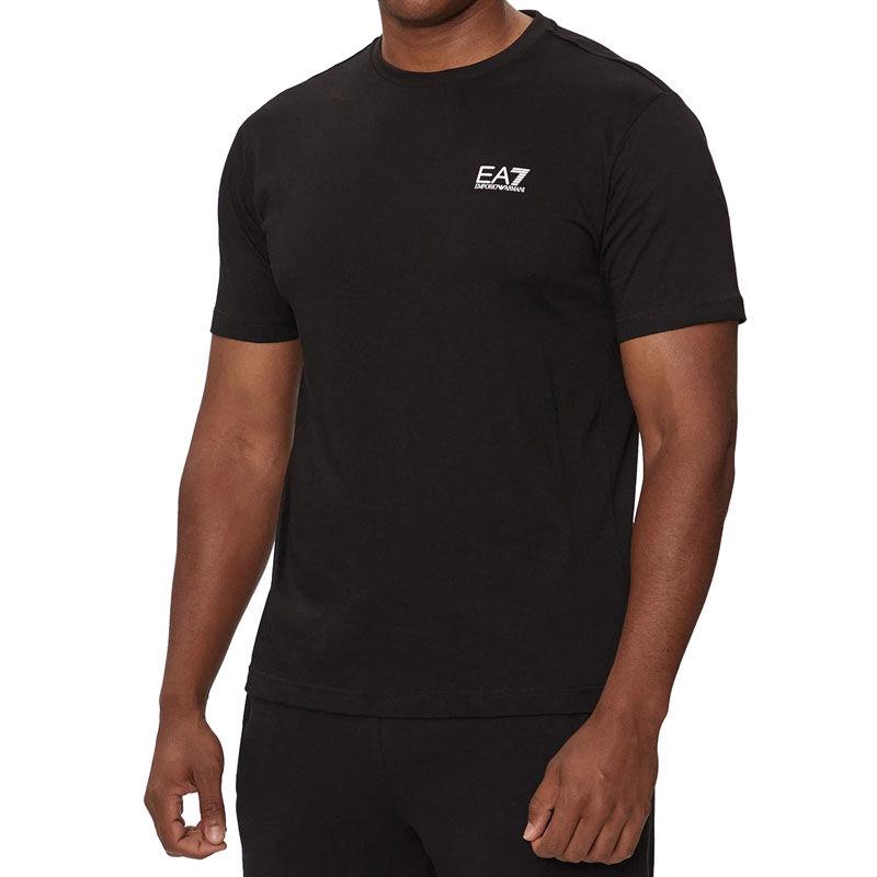 Crna Armani maјica sa šortsom i trakom za muškarce