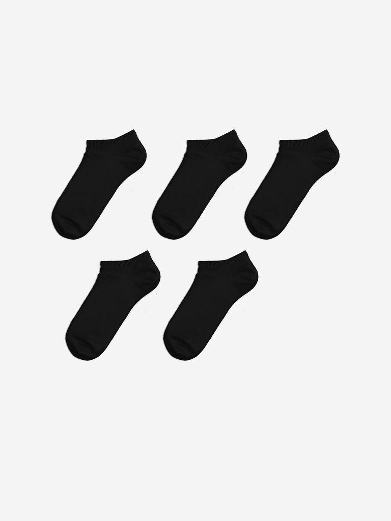 LC Waikiki Set ženskih čarapa W50902Z8-J0F, 5 pari, Crni