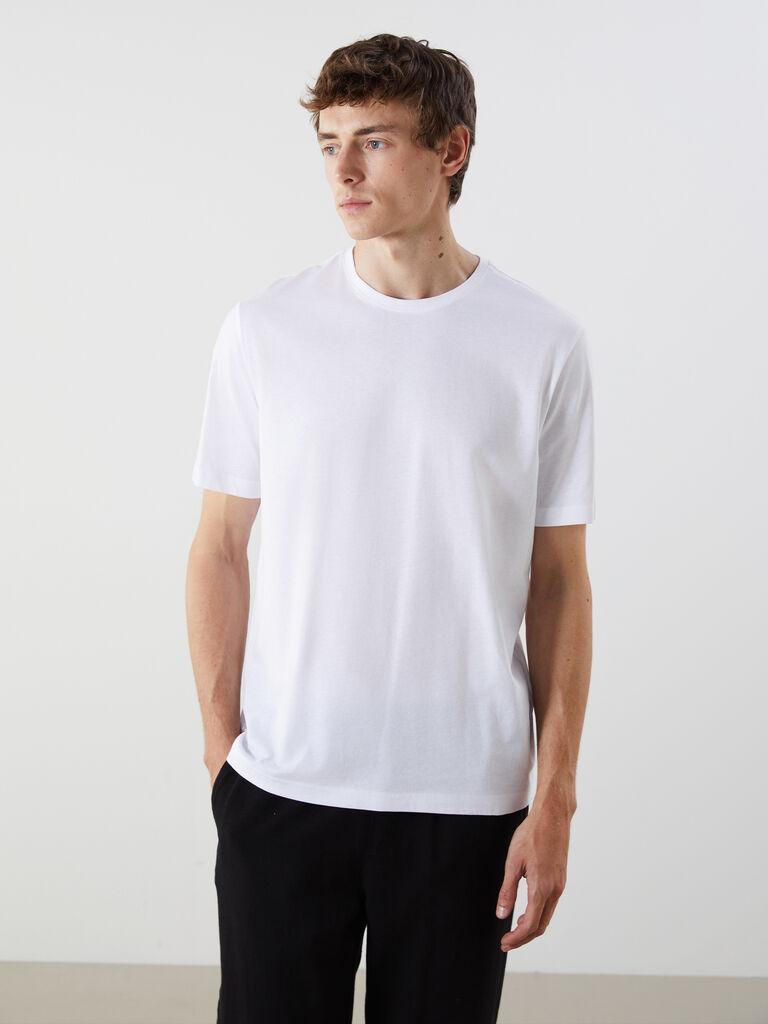 LC Waikiki Muška majica W52039Z8-Q6K, Bela