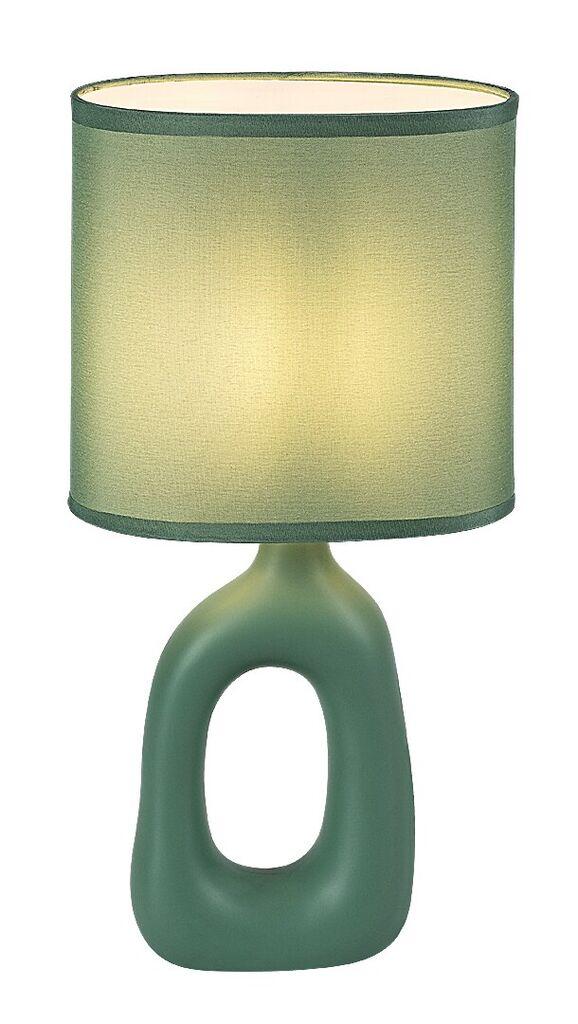 Rabalux Stona lampa Sylira, E14, 36cm, Zelena