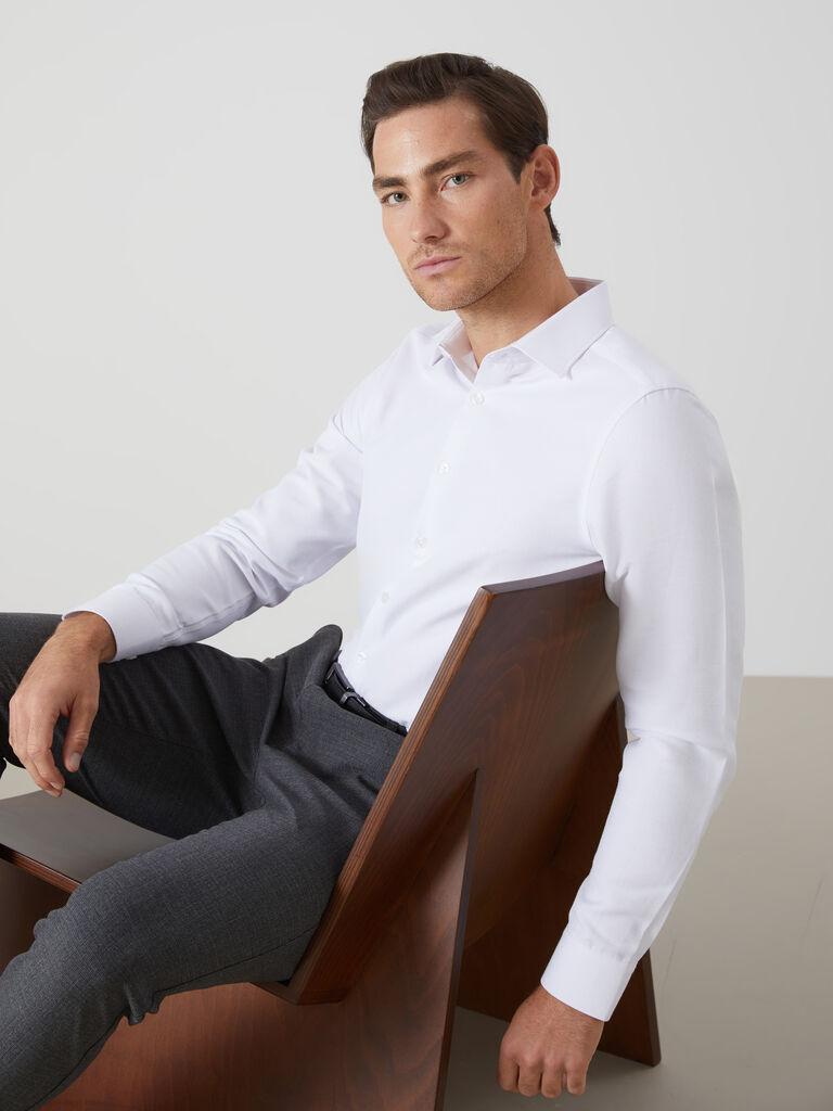 LC Waikiki Muška košulja W50806Z8-Q6K, Bela