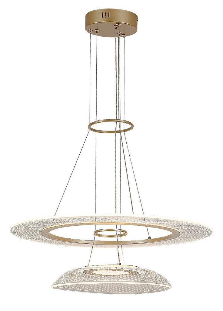Rabalux Visilica Zofrael, LED 36W, 3000K, 55cm, Zlatne boje