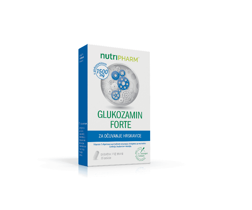 Nutripharm Glukozamin Forte za očuvanje hrskavice, 30 tableta