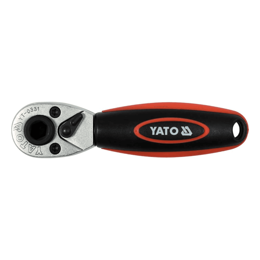 YATO Račna, 1/4", 136mm, 72 Zuba, CrV 6140