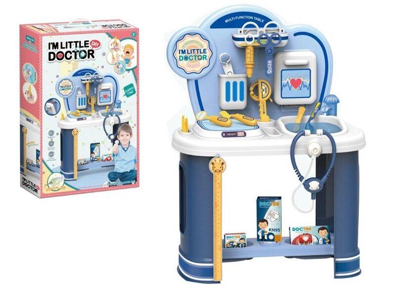 Dečija igračka Doktorski set, Plavi