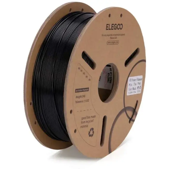 Elegoo Filament PLA, Crni, 1kg