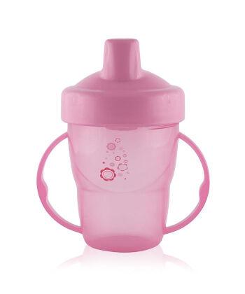 Lorelli Flašica za decu sa ručkama, 210ml, Roze