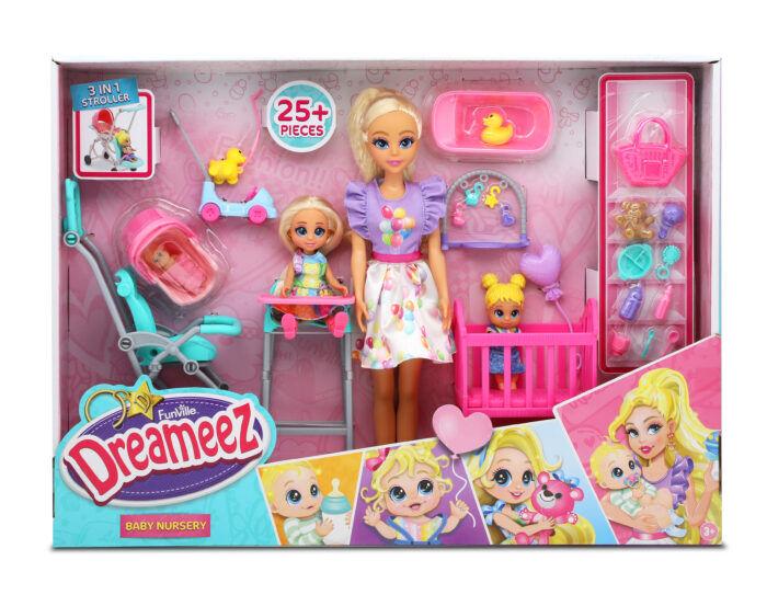 Dreameez Dreameez Babysitting set s lutkom