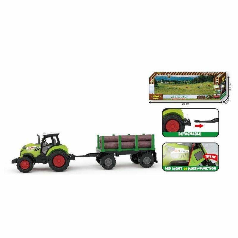 Igračka Traktor sa prikolicom 24525