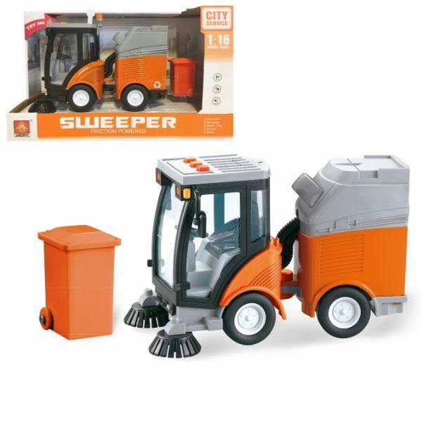 Igračka Mašina za čišćenje sa zvukom i svetlom 1:16 WY680A